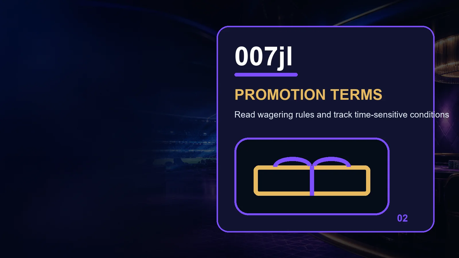 007jl promotions full-width visual guide 2